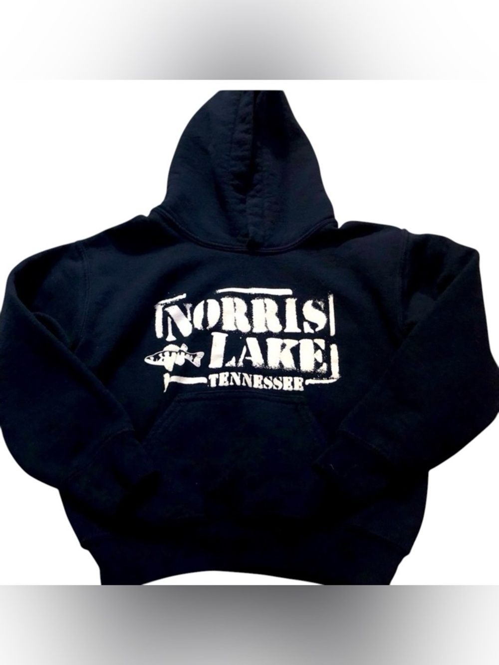 🎆🎇3for$9 Norris Lake, Tennessee, hoodie- navy and white- size XS/4